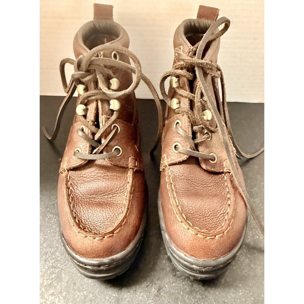 Roper Women's Brown Leather Chukka Boots Size 5.5 Barely Worn